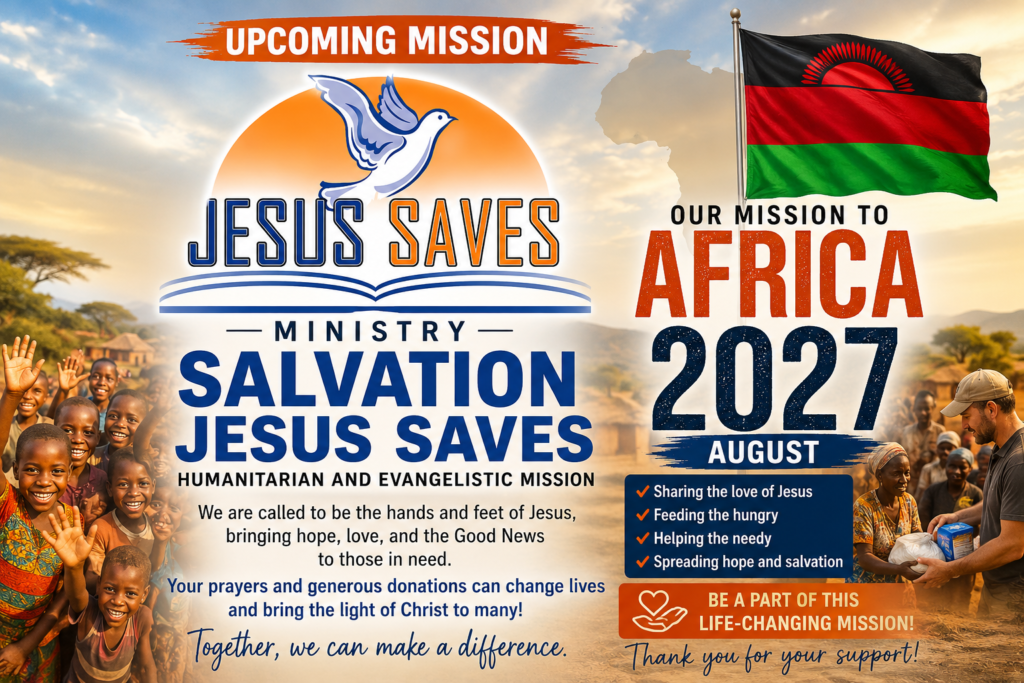Upcoming Mission to Malawi, Africa – August 2027